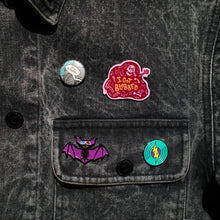 Load image into Gallery viewer, "I Got Blobbed" Enamel Pin