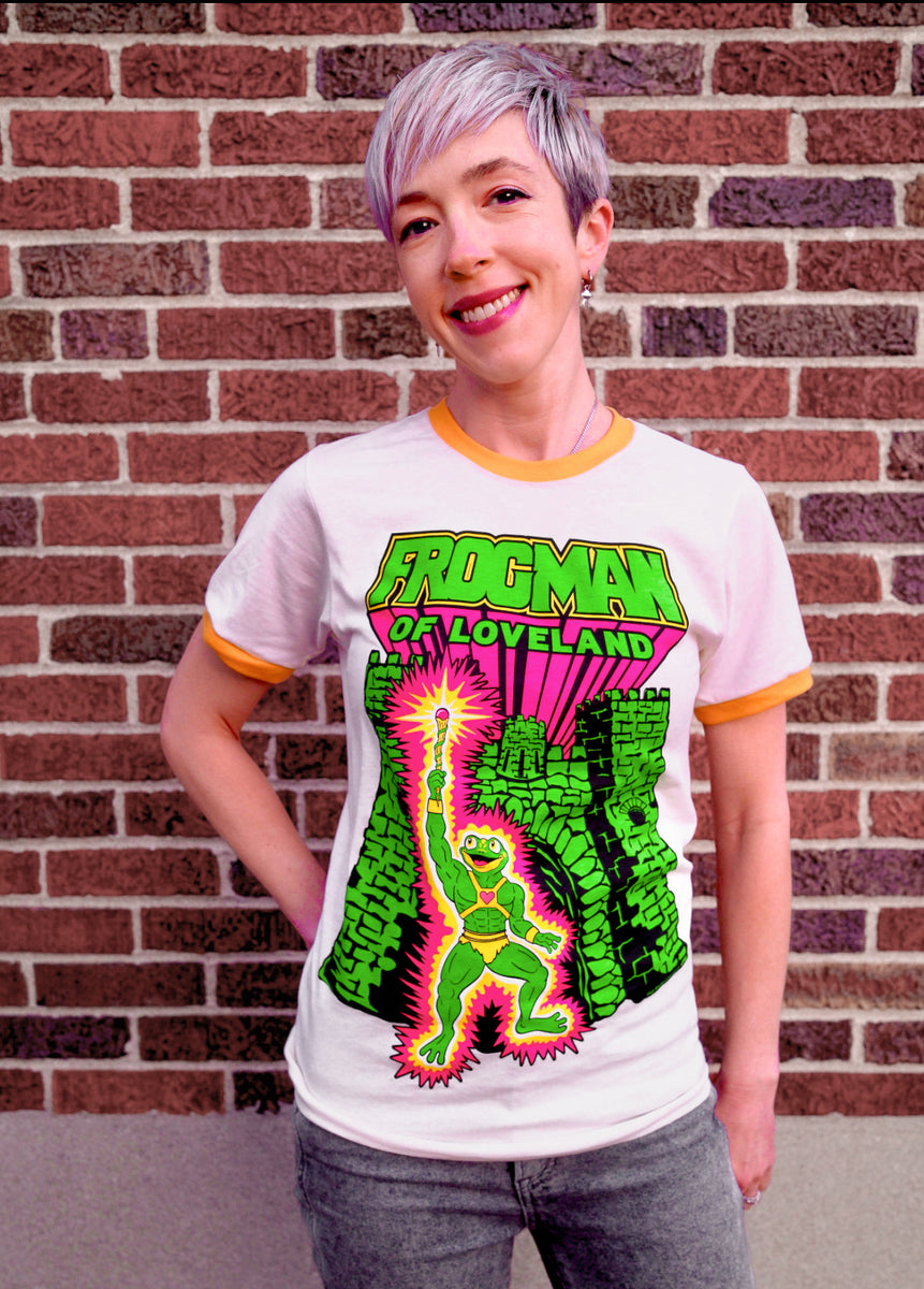 Frogman_of_Loveland_ringer_tee