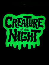Load image into Gallery viewer, SALE - Creature of the Night: Glow + Goosebumps T-Shirt