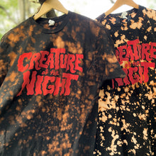 Load image into Gallery viewer, Creature of the Night: Splatter Dyed T-Shirt