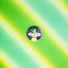 Load image into Gallery viewer, "Greetings Earthlings!" Enamel Pin