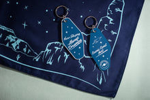 Load image into Gallery viewer, Cosmic Comet Motel Keychain