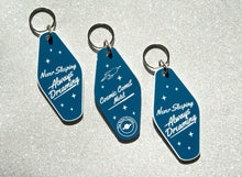 Load image into Gallery viewer, Cosmic Comet Motel Keychain