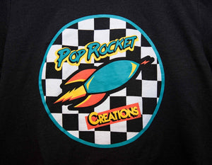 SALE! Pop Rocket Creations Checkered T-Shirt