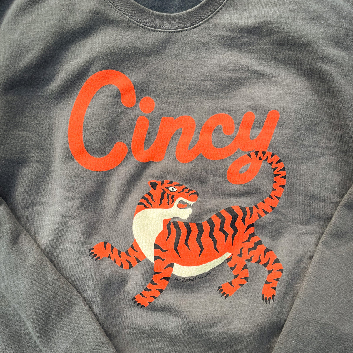 Cincy Retro Bengal Tiger Sweatshirt -   Denmark