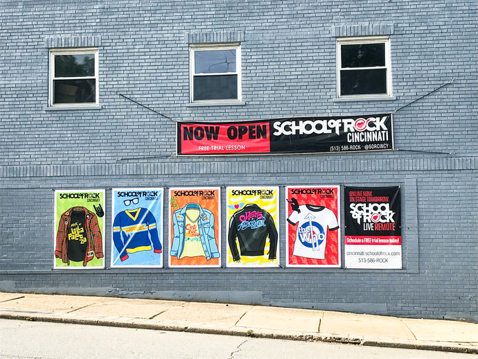 School of Rock Cincinnati - Poster Designs!