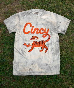 NEW Cincy Bengal Tiger T-Shirt (garment dyed)