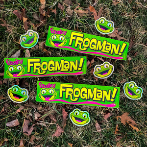 "Freaky for Frogman!" Bumper Sticker