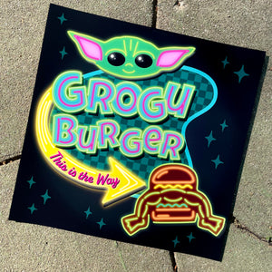 Galaxy Burger Print
