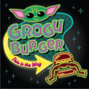 Galaxy Burger Print