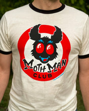 Load image into Gallery viewer, MothMan Club Ringer T-Shirt