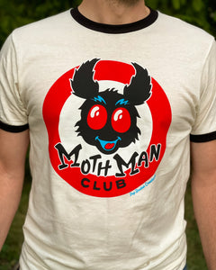 *PRE-ORDER* MothMan Club ringer T-shirt *PRE-ORDER*