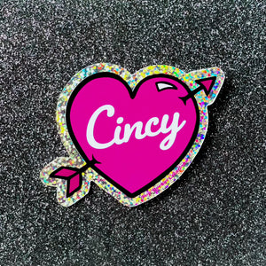 Cincy Cupid Love Sticker