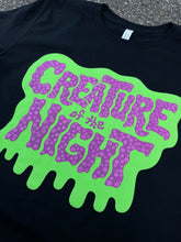 Load image into Gallery viewer, Creature of the Night: Glow + Goosebumps T-Shirt (special edition!)