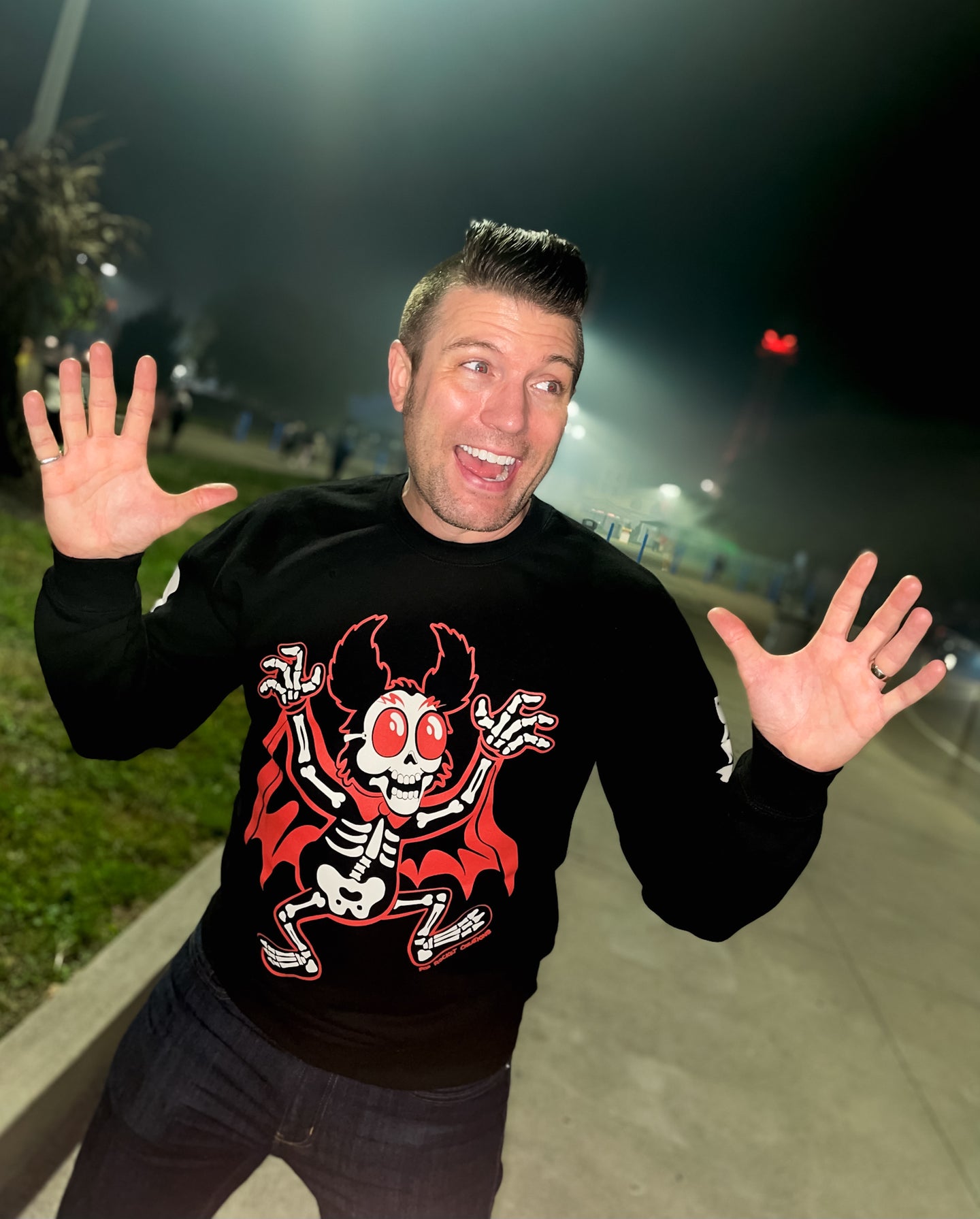 NEW Mothman Jeepers Creepers Sweatshirt