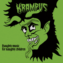 Load image into Gallery viewer, Krampus Album Print - Green or Red!