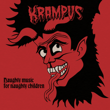 Load image into Gallery viewer, Krampus Album Print - Green or Red!