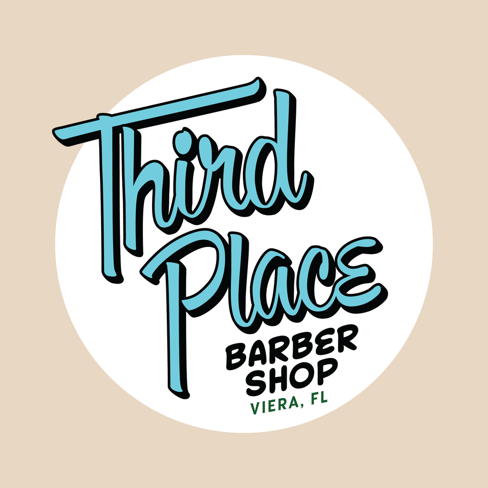 Third Place Barbershop - logo - Viera, FL