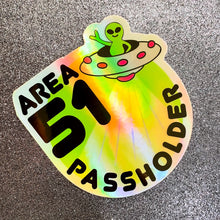 Load image into Gallery viewer, Area 51 Passholder Sticker