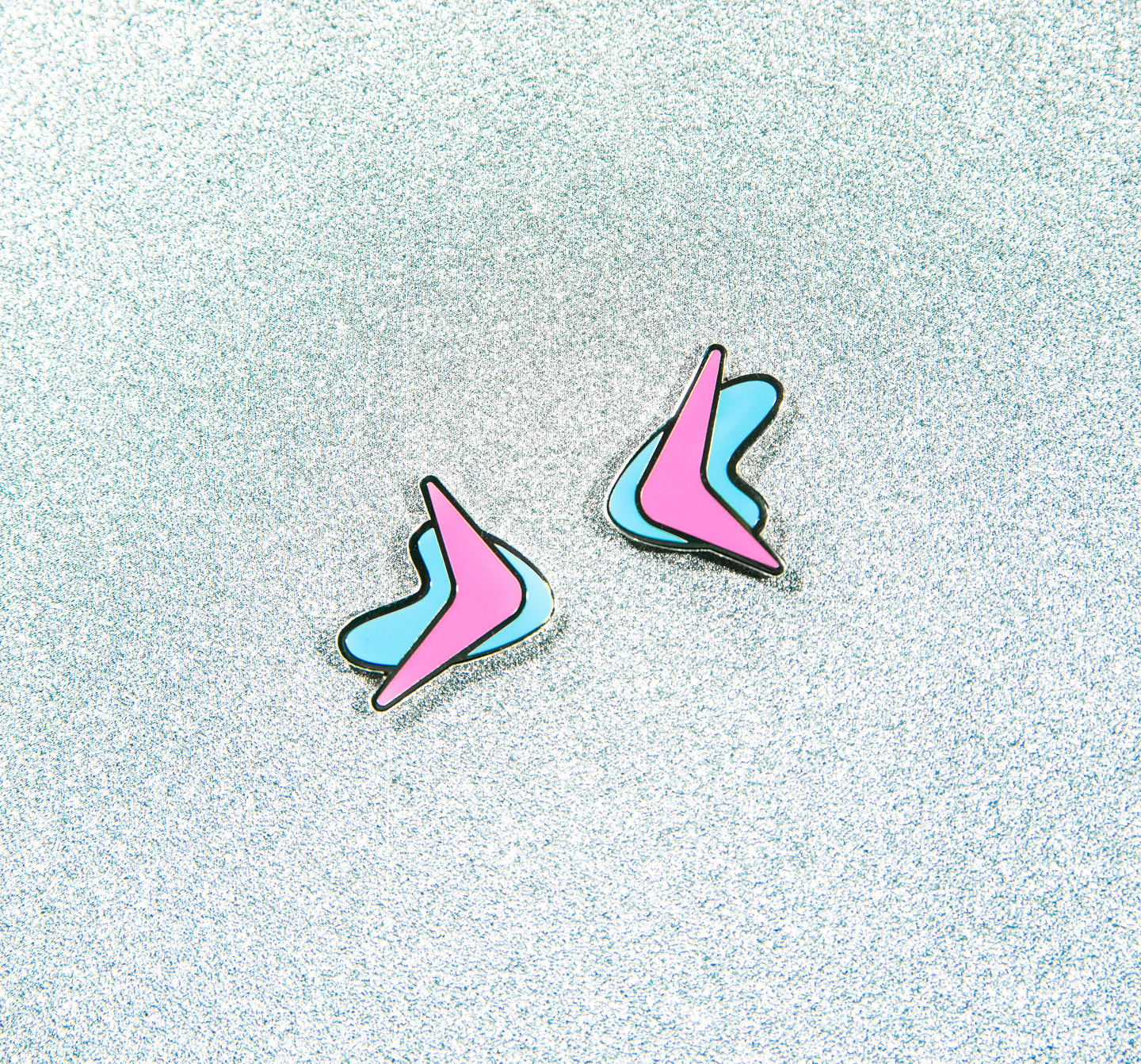 New Wave Boomerang Earrings
