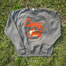 Load image into Gallery viewer, Cincy Bengal Tiger Crewneck Sweatshirt