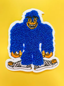 "Bigfoot Needs New Shoes!" Chenille Patch