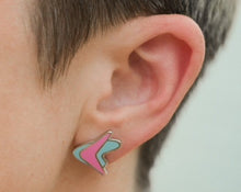 Load image into Gallery viewer, New Wave Boomerang Earrings