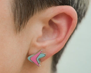 New Wave Boomerang Earrings