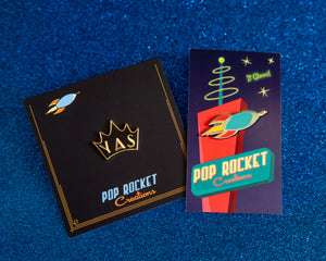 Seconds Sale - Pop Rocket pin or Yas pin