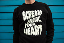 Load image into Gallery viewer, &quot;Scream Inside Your Heart&quot; Crewneck Sweatshirt