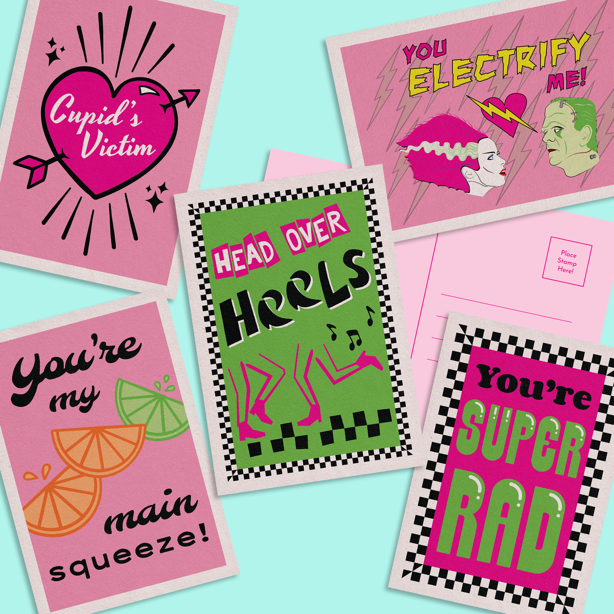 Love & Friendship Postcard Set! – Pop Rocket Creations