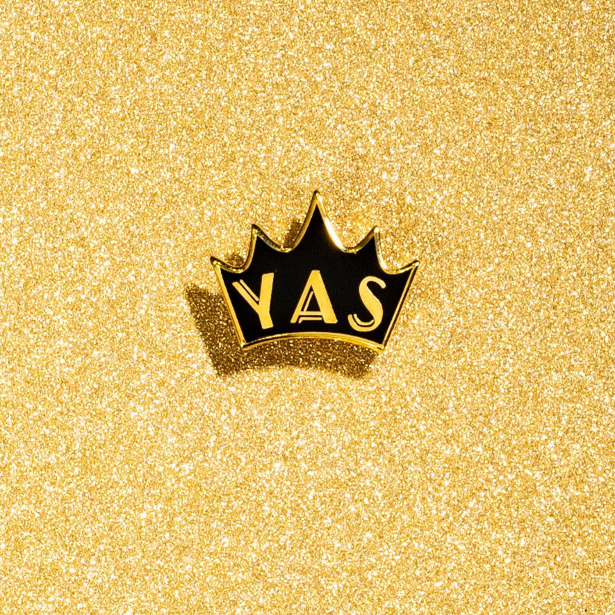 YAS Queen Crown Pin