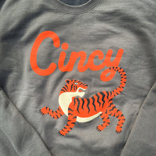 Load image into Gallery viewer, Cincy Bengal Tiger Crewneck Sweatshirt